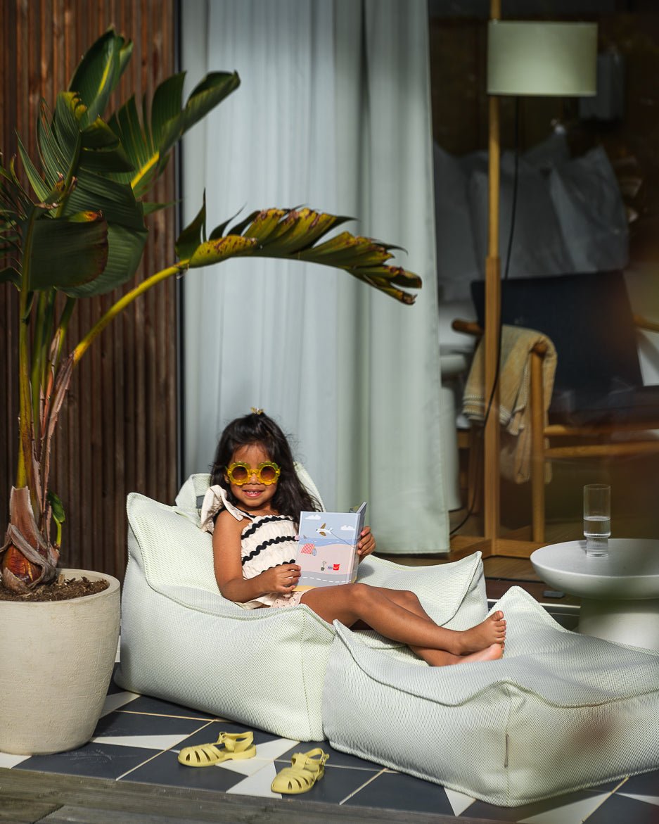 Square Ottoman Outdoor, Herba (Pre - Order) - Le Petit Marché Home Furniture