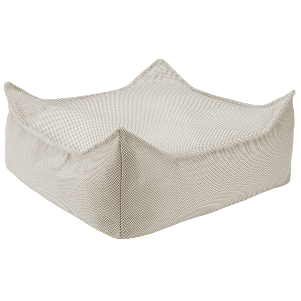 Square Ottoman Outdoor, Terra (Pre - Order) - Le Petit Marché Home Furniture