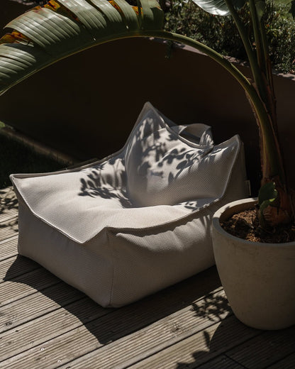 Square Ottoman Outdoor, Terra (Pre - Order) - Le Petit Marché Home Furniture