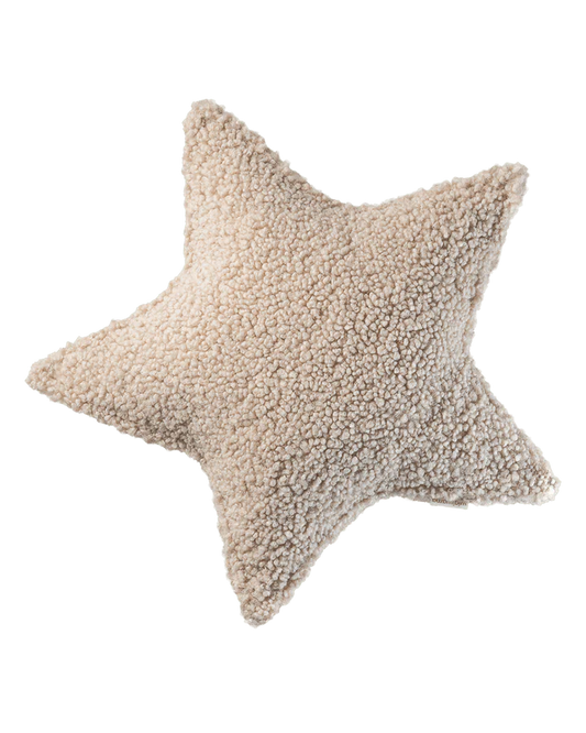 Star Cushion, Biscuit (Pre - Order) - Le Petit Marché Home Furniture