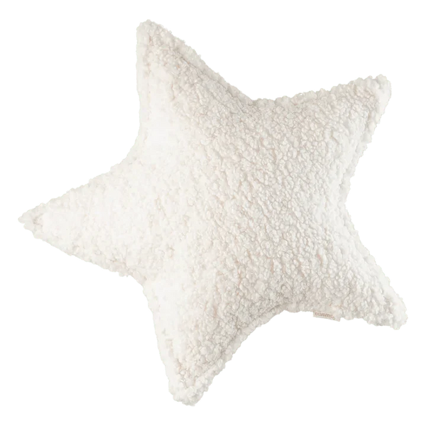 Star Cushion, Cream White - Le Petit Marché Home Furniture