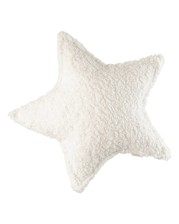 Star Cushion, Cream White - Le Petit Marché Home Furniture