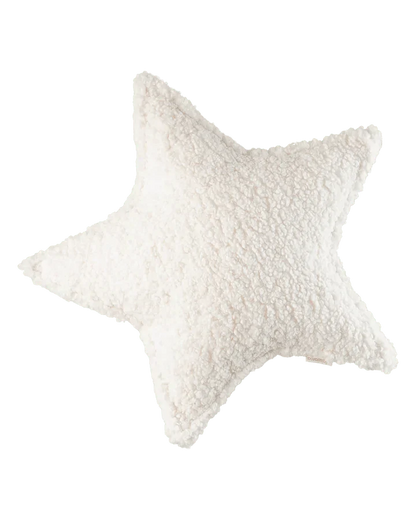 Star Cushion, Cream White - Le Petit Marché Home Furniture