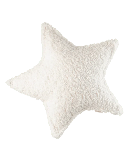 Star Cushion, Cream White - Le Petit Marché Home Furniture
