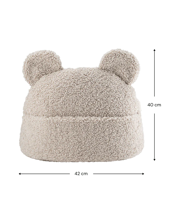Teddy Cushion, Biscuit (Pre - Order) - Le Petit Marché Home Furniture