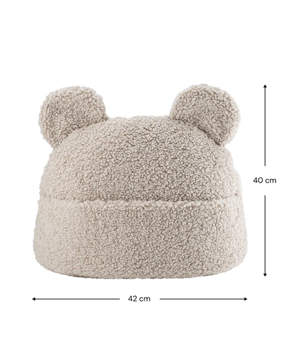 Teddy Cushion, Biscuit (Pre - Order) - Le Petit Marché Home Furniture