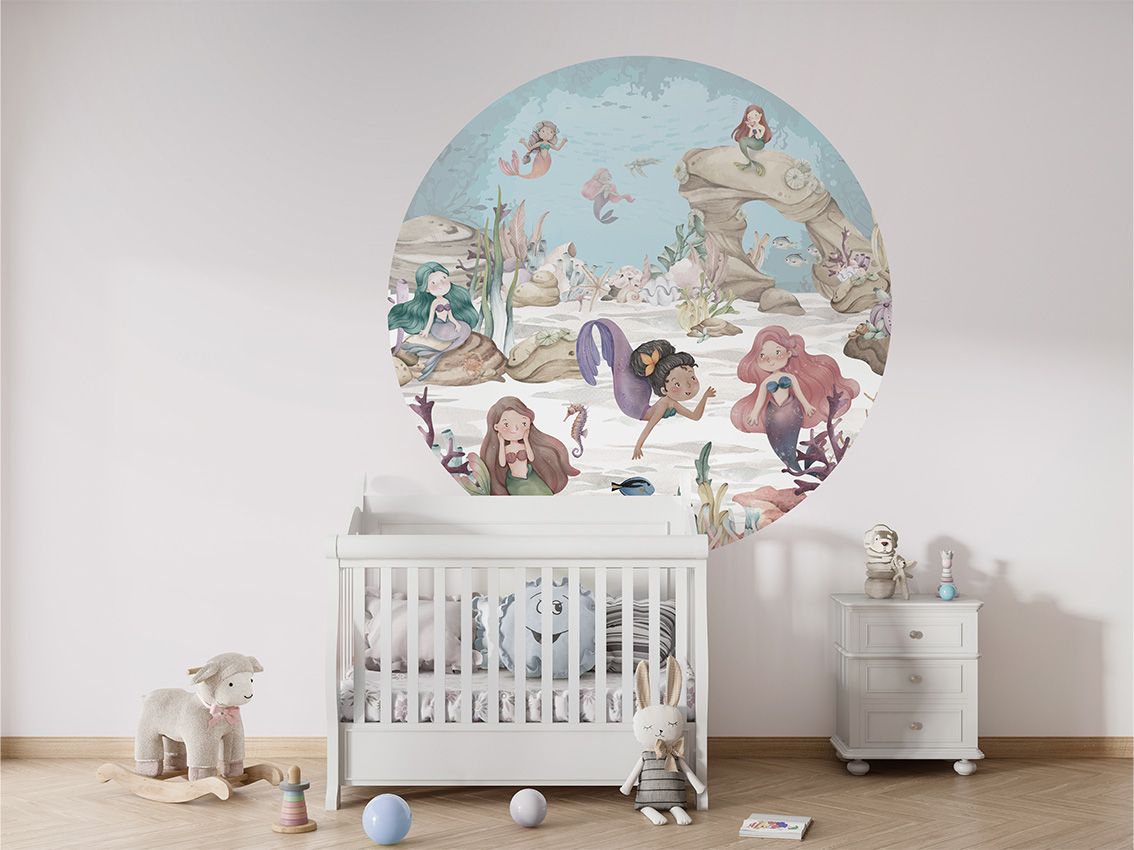 Wallpaper - Mermaid Miracles - Circle (Pre - Order) - LPM Home