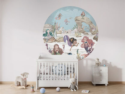 Wallpaper - Mermaid Miracles - Circle (Pre - Order) - LPM Home
