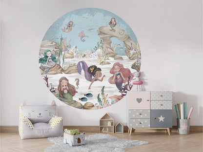 Wallpaper - Mermaid Miracles - Circle (Pre - Order) - LPM Home