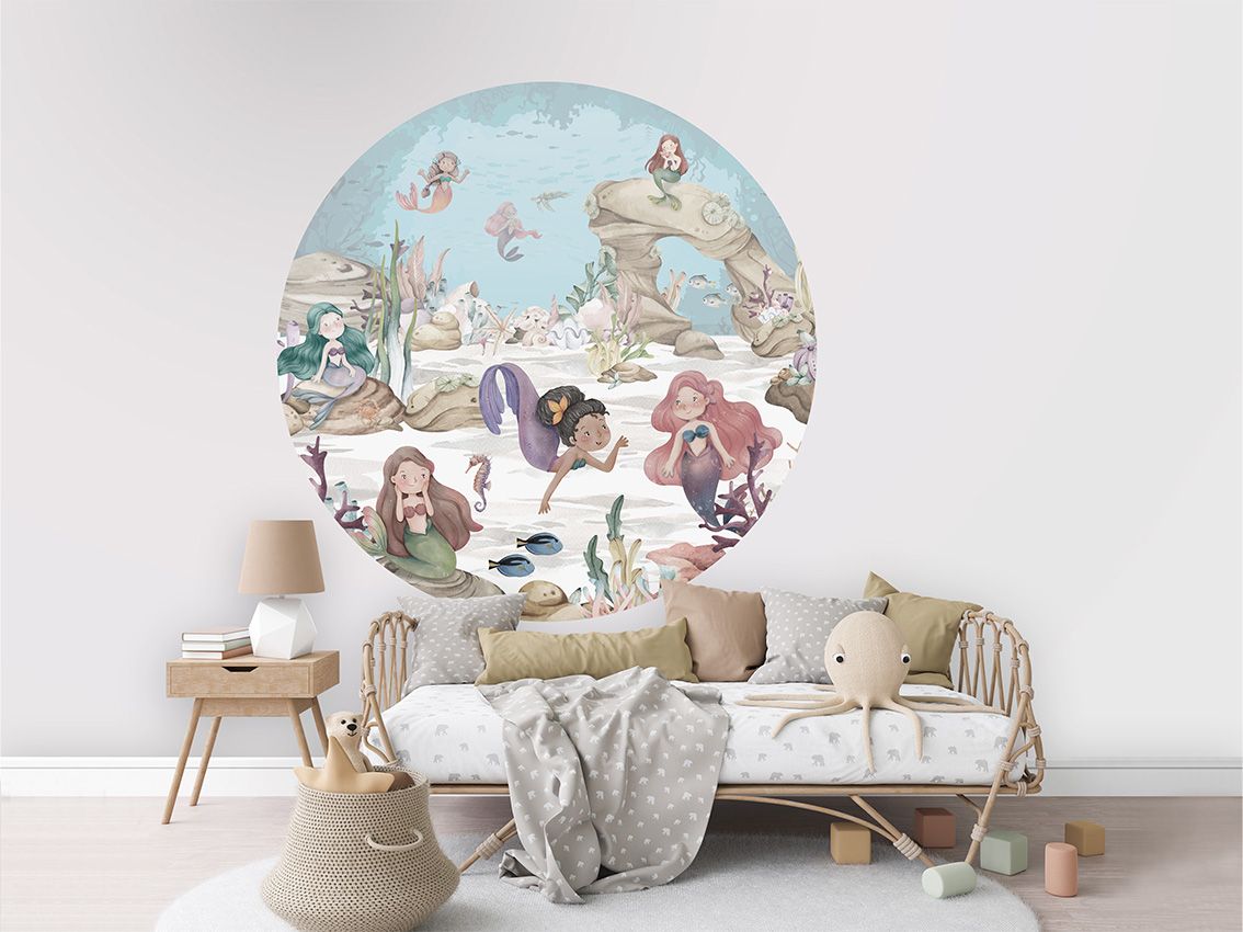 Wallpaper - Mermaid Miracles - Circle (Pre - Order) - LPM Home