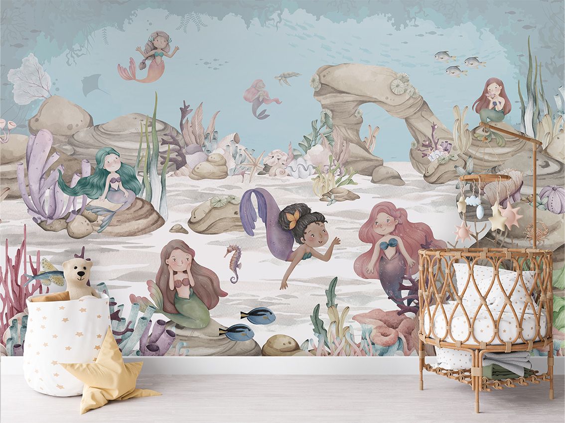 Wallpaper - Mermaid Miracles (Pre - Order) - LPM Home