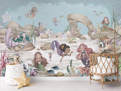 Wallpaper - Mermaid Miracles (Pre - Order) - LPM Home