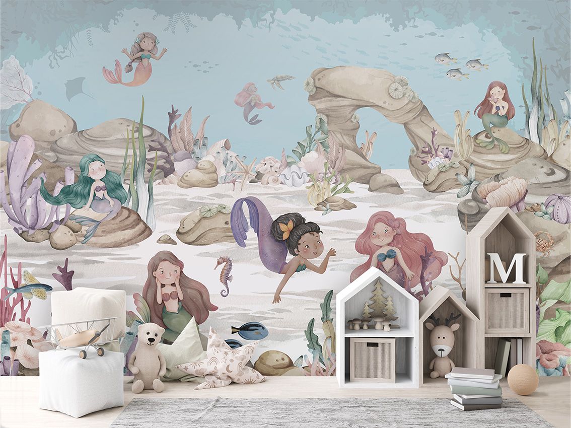 Wallpaper - Mermaid Miracles (Pre - Order) - LPM Home