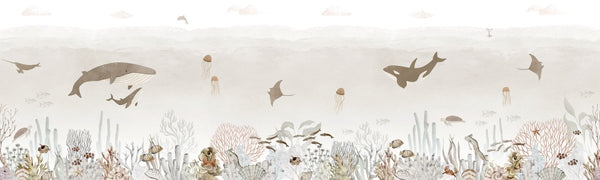 Wallpaper - Sensational Sea Brown - Panorama (Pre - Order) - LPM Home