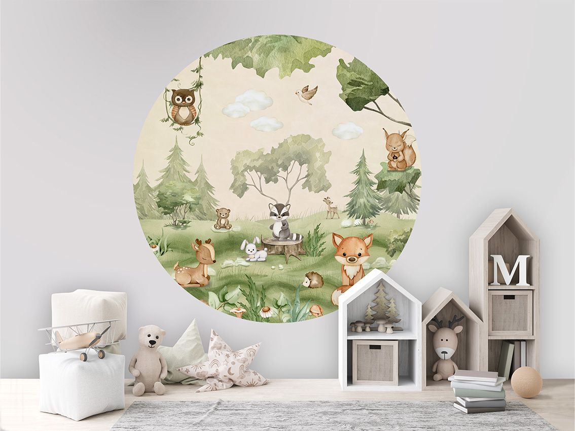 Wallpaper - Woodland Joy - Circle (Pre - Order) - LPM Home