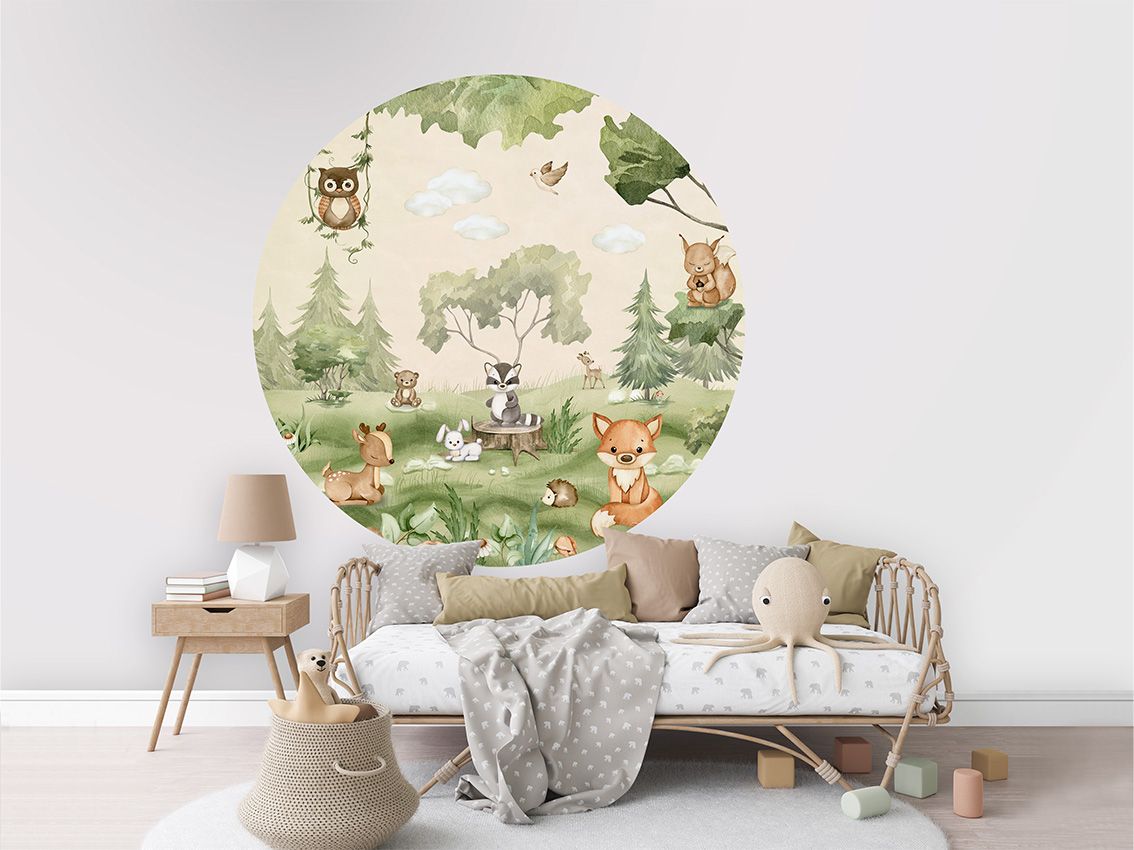 Wallpaper - Woodland Joy - Circle (Pre - Order) - LPM Home