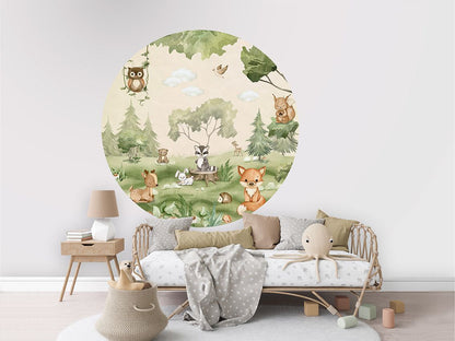 Wallpaper - Woodland Joy - Circle (Pre - Order) - LPM Home