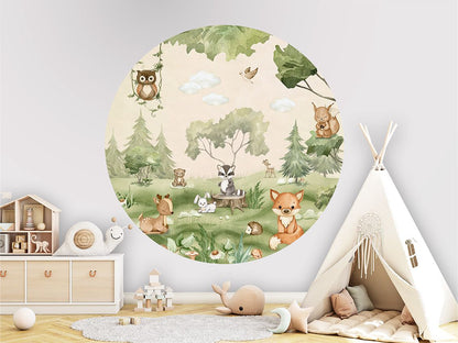 Wallpaper - Woodland Joy - Circle (Pre - Order) - LPM Home