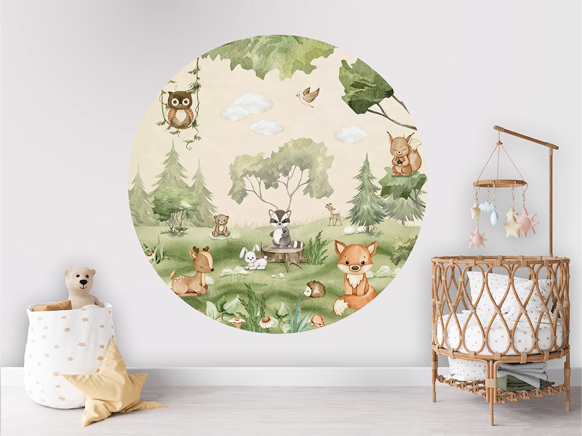 Wallpaper - Woodland Joy - Circle (Pre - Order) - LPM Home