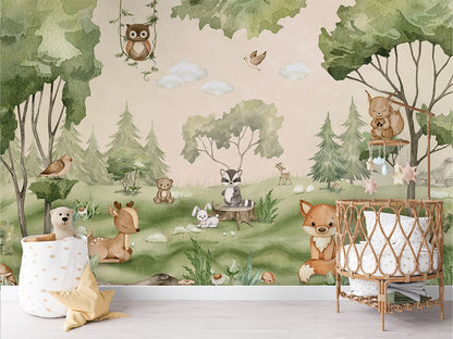 Wallpaper - Woodland Joy (Pre - Order) - LPM Home