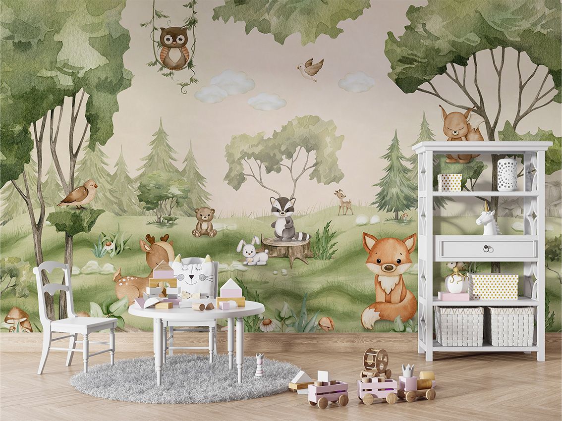 Wallpaper - Woodland Joy (Pre - Order) - LPM Home