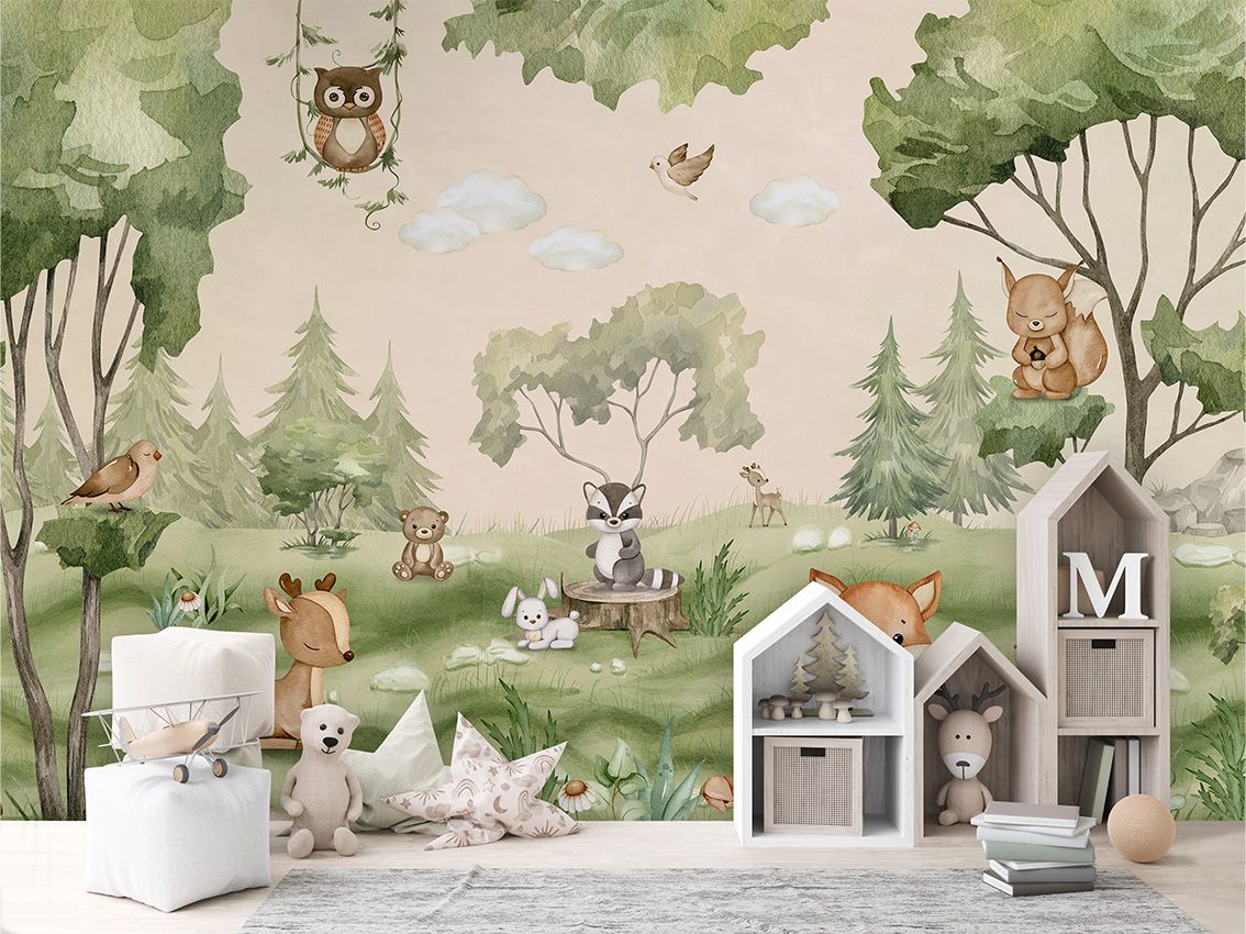 Wallpaper - Woodland Joy (Pre - Order) - LPM Home