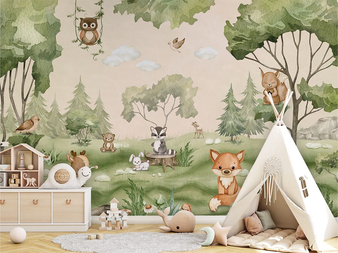 Wallpaper - Woodland Joy (Pre - Order) - LPM Home